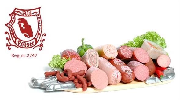 Alspølser pølsebord